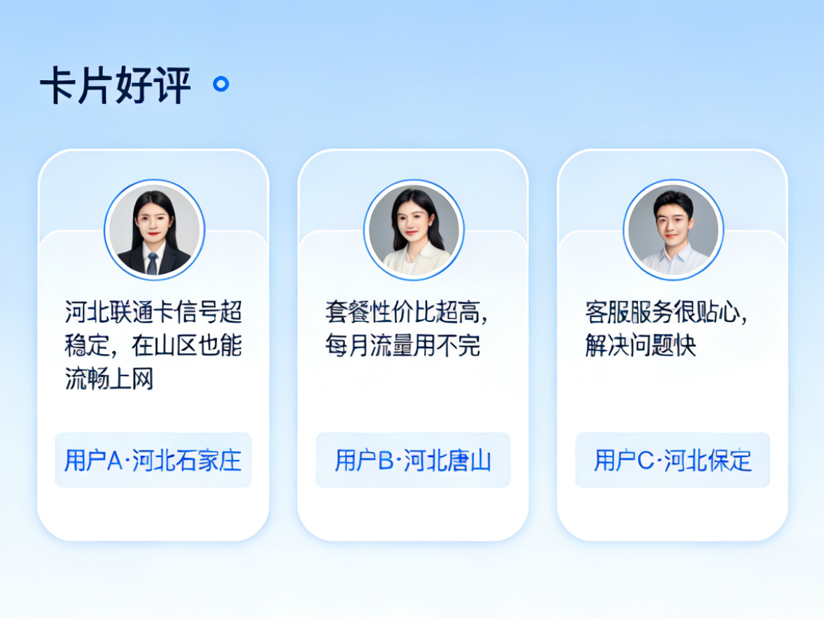 河北联通卡用户评价